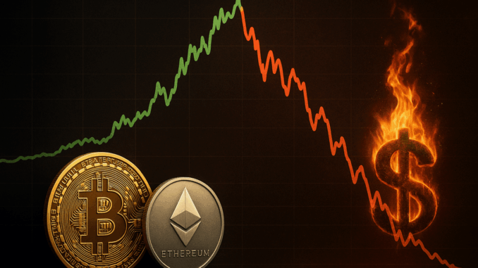Here’s Why The Bitcoin And Ethereum Prices Could Keep Crashing This Week