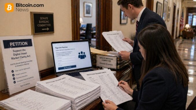 Stand With Crypto Calls for Urgent Senate Action on CLARITY Act