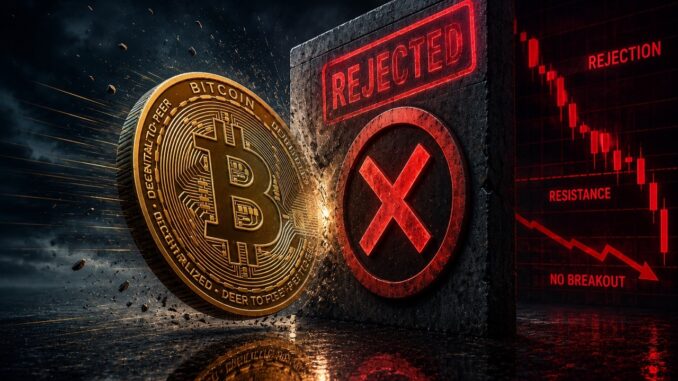 Bitcoin Price Got Rejected At The 200-MA, Why Breaking $76,000 Could Be A Problem