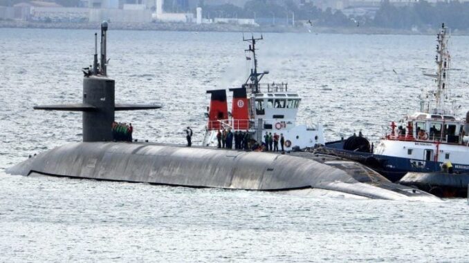 Pentagon reveals US Navy nuclear submarine in Gibraltar as Trump rejects Iran proposal