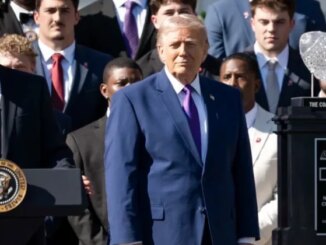 President Trump leads delegation of top business executives to China in first presidential visit since 2017
