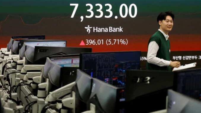 South Korea proposes AI tax dividend, KOSPI tumbles 5.1%