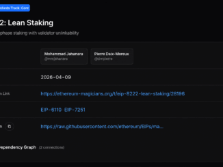 Institutional Ethereum Stakers Weigh Speed and Privacy Trade-off Under EIP-8222